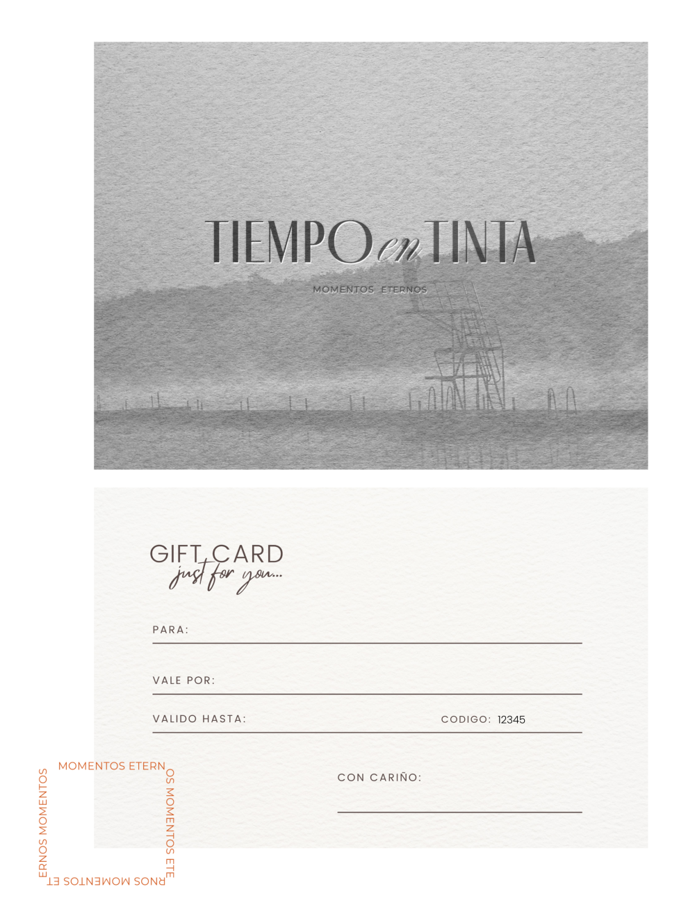 Gift card digital